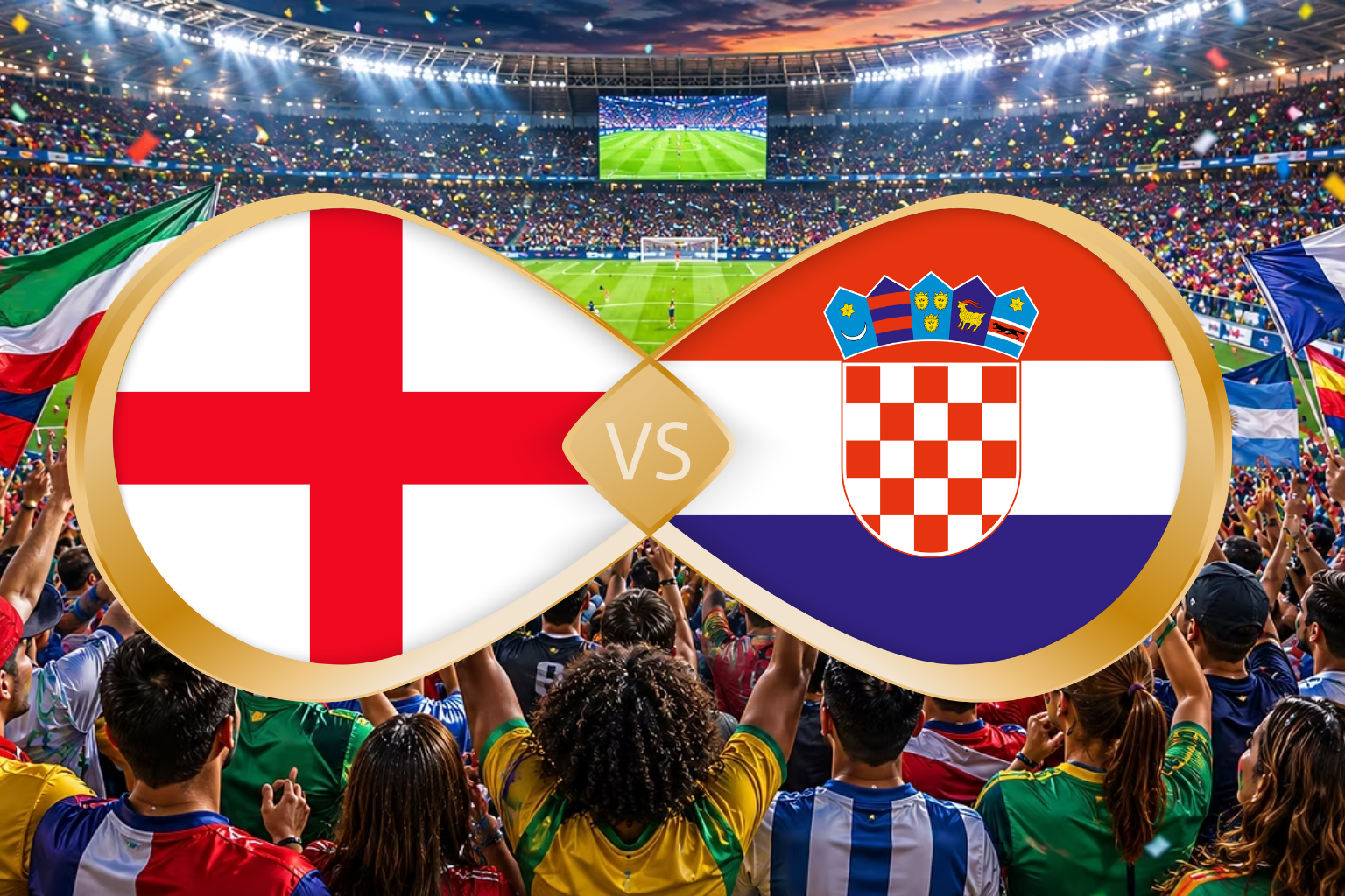 England vs Croatia